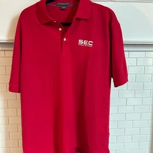 Chestnut Hill Red SEC track and field Polo